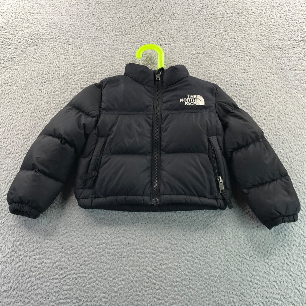 North Face Jacket Kids 2T Black Nuptse Retro 1996 700 Down Fill Puffer